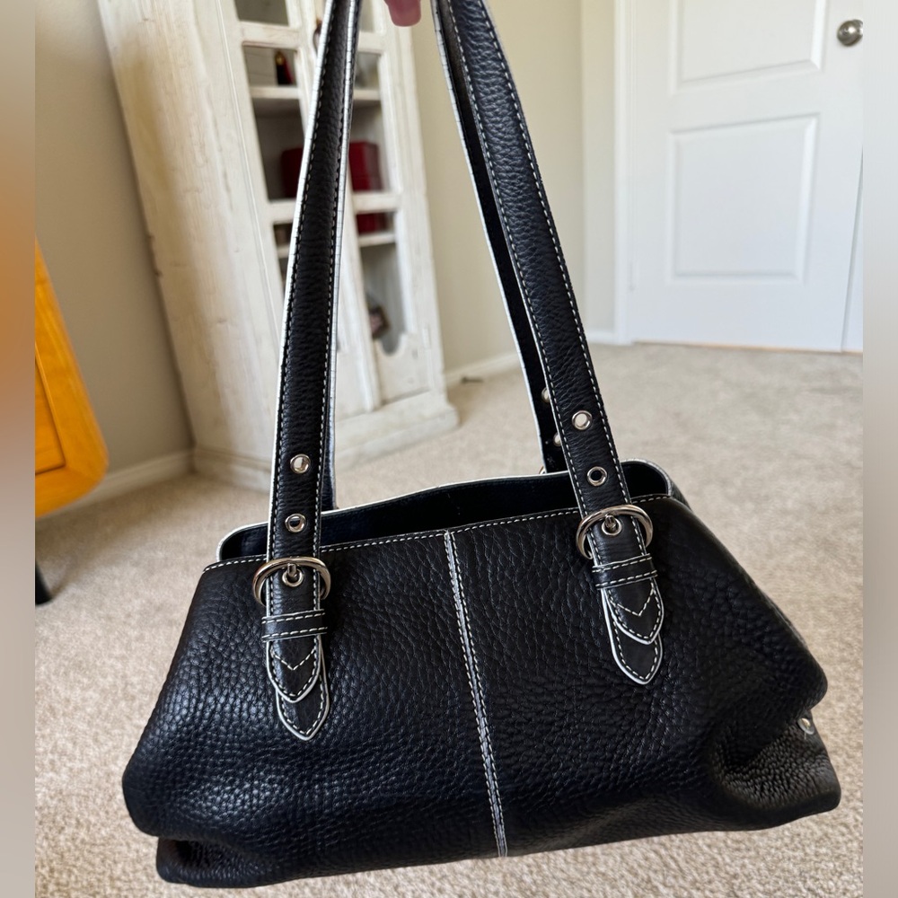 Medium black Cole Haan in good condition.
